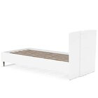 Cama Solteiro Mdp 93cm X 195cm Luisiana Branco