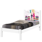 Cama Solteiro Menina Brilhante, Cama Infantil