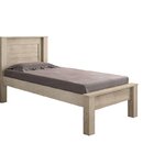 Cama Solteiro Milena Amarula - Framar Móveis