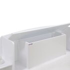 Cama Solteiro Milênio Com Baú 100% Mdf Espresso Móveis Branco