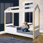 Cama Solteiro Montessoriana Jhulia Branco