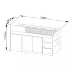 Cama Solteiro Multifuncional Cm8021 Tecnomobili