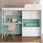 Cama Solteiro Multifuncional Lion Branca