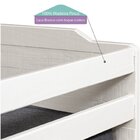 Cama Solteiro Multifuncional Malta Com 2 Portas E Grade Casat