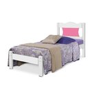 Cama Solteiro Munique Branco/rosa/lilas