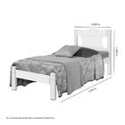 Cama Solteiro Munique Nature Gabrielli