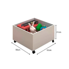 Cama Solteiro Naty Com Nichos Branco/amêndoa