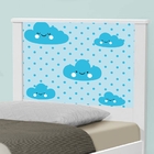 Cama Solteiro Nuvem Menino