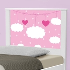 Cama Solteiro Nuvens Menina