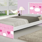 Cama Solteiro Nuvens Menina