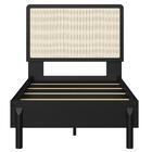 Cama Solteiro Palhinha Oslo 27058 Pes Madeira 102 Cm Artesano