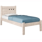 Cama Solteiro Paola Ii Avelã Com Colchão