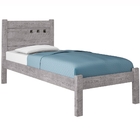 Cama Solteiro Paola Ii Cinza