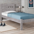 Cama Solteiro Paola Ii Cinza