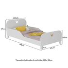 Cama Solteiro Para Colchão 88x188cm 100% Mdf Majestade Multim