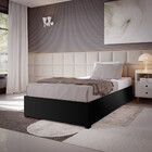 Cama Solteiro Para Colchão Box Agnes Viero