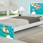 Cama Solteiro Patrulha Animal Com Colchão