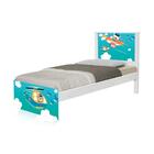 Cama Solteiro Patrulha Animal Com Colchão