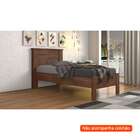 Cama Solteiro Pérola Cacau