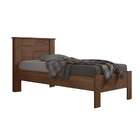 Cama Solteiro Pérola Cacau