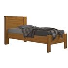 Cama Solteiro Pérola Rovere
