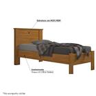 Cama Solteiro Pérola Rovere