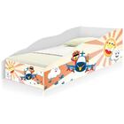 Cama Solteiro Play Aviãozinho Com Colchão