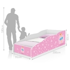 Cama Solteiro Play Bailarina