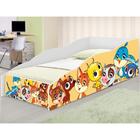 Cama Solteiro Play Bichinhos Com Colchão
