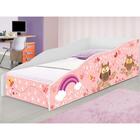 Cama Solteiro Play Corujinhas E Borboletas