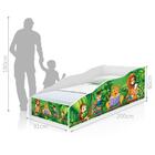 Cama Solteiro Play Escola Da Selva