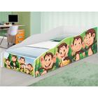 Cama Solteiro Play Macacos Com Colchão