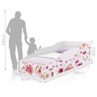 Cama Solteiro Play Rosas
