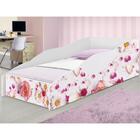 Cama Solteiro Play Rosas