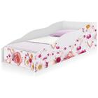 Cama Solteiro Play Rosas