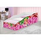 Cama Solteiro Play Sereia Rosa