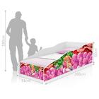 Cama Solteiro Play Sereia Rosa