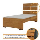 Cama Solteiro Premium Tcil Móveis Cinamomo