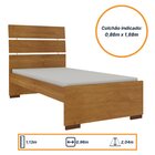 Cama Solteiro Premium Tcil Móveis Cinamomo