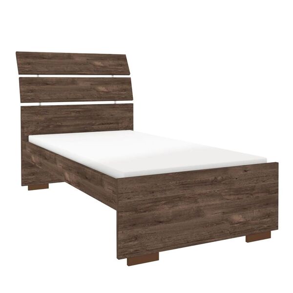 Cama Solteiro Premium Tcil Moveis Cumaru Rustic Cestaplus