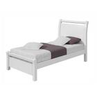 Cama Solteiro Reali Dispositivo Antirruído Lopas Branco