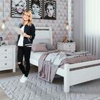 Cama Solteiro Reali Móveis Lopas Branco