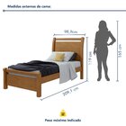 Cama Solteiro Reali Plus