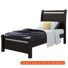 Cama Solteiro Reali Preta