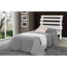 Cama Solteiro Rebeca Branco