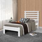 Cama Solteiro Rebeca New Atraente Branco