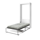 Cama Solteiro Retrátil Prátic Yescasa Branco/preto