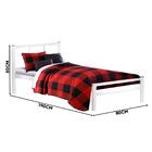 Cama Solteiro Retrô Branca 0.78 Jane Shop Jm