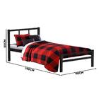 Cama Solteiro Retrô Pretto 0.88 Jane Shop Jm