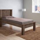 Cama Solteiro Roma Chocolate